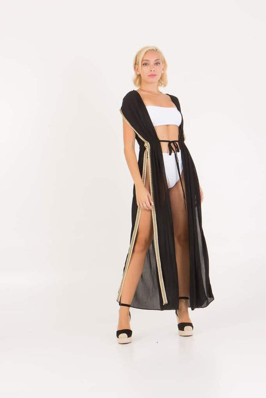 Tunic maxi με τρέσσα