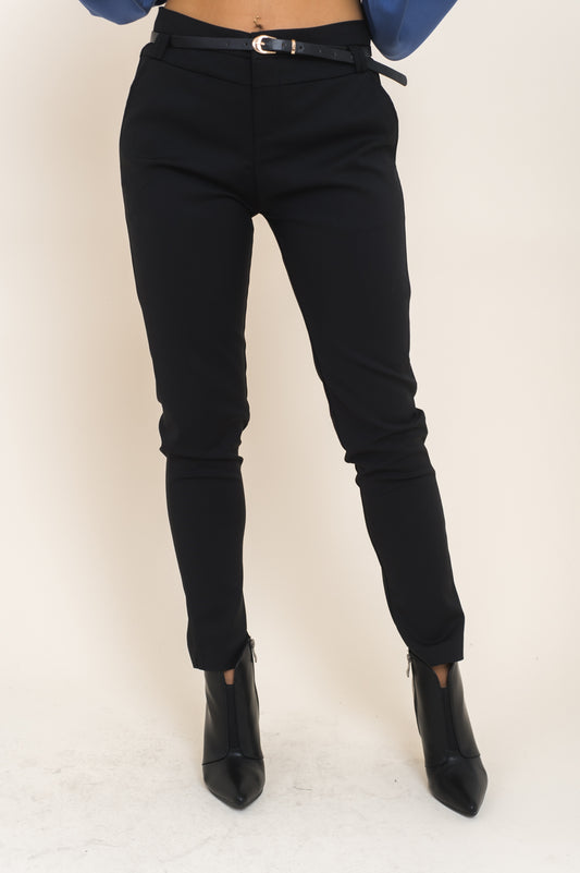 Παντελόνι ελαστικό με ζώνη