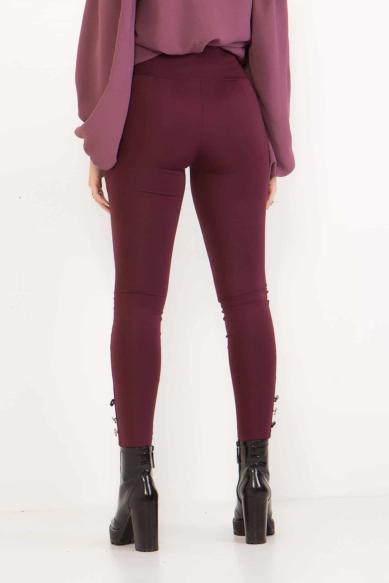 Leggings με διακοσμητικά κουμπιά