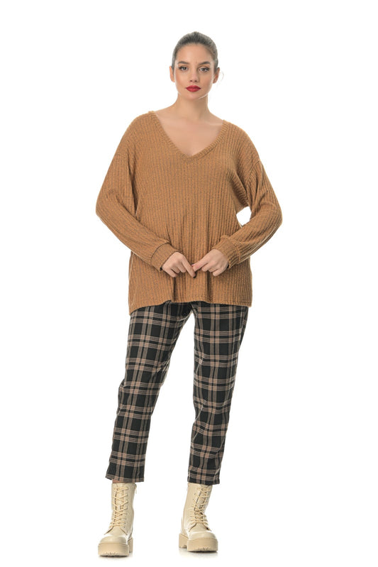 Μπλούζα πλεκτή rib