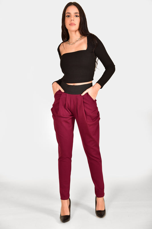 Παντελόνι με πιέτες