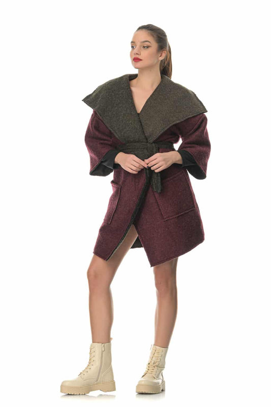 Ημίπαλτο waterfall collar