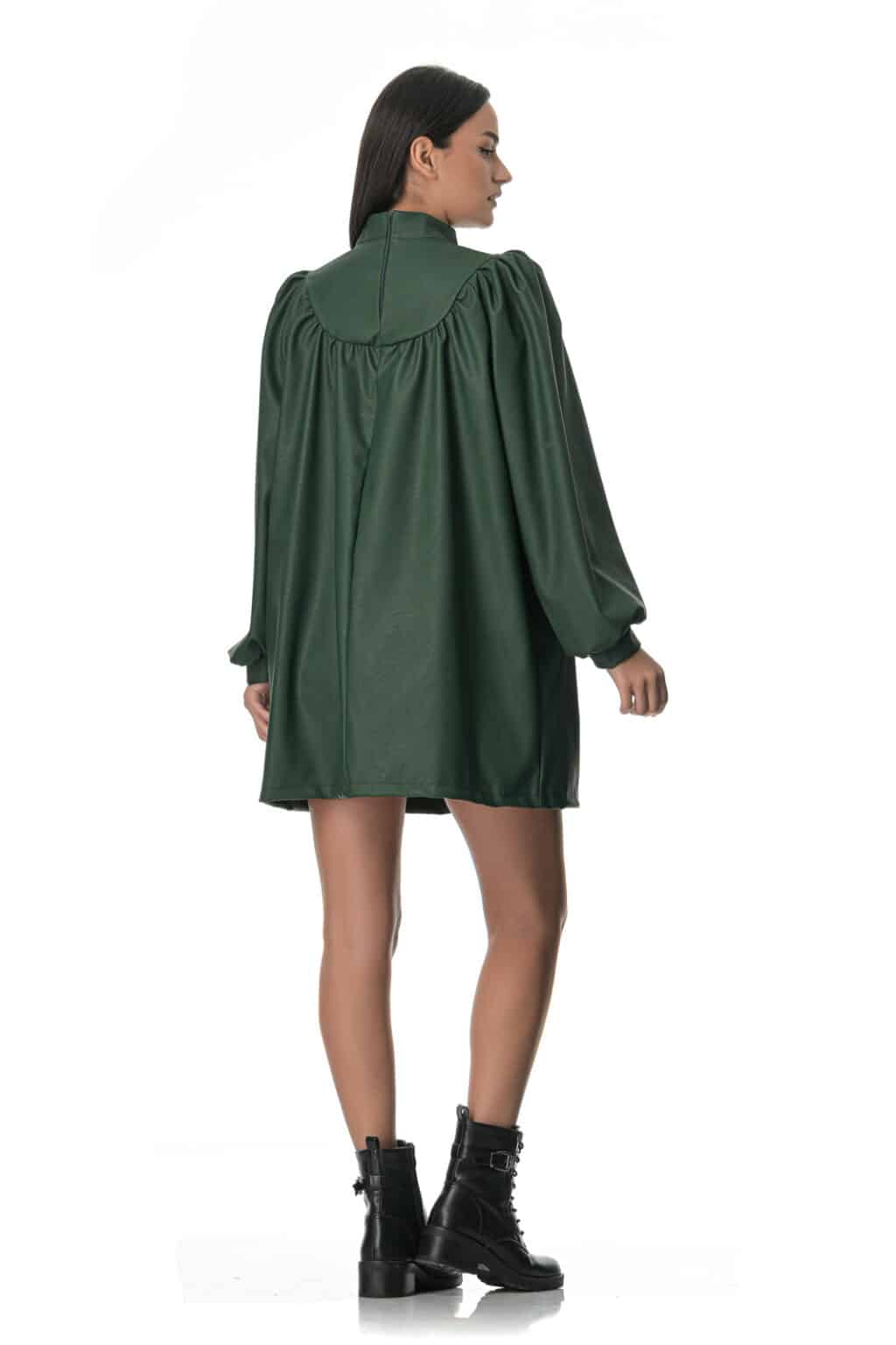 Φόρεμα mini δερματίνης