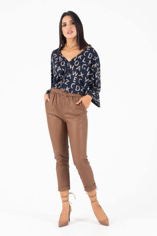 Παντελόνι δερματίνης