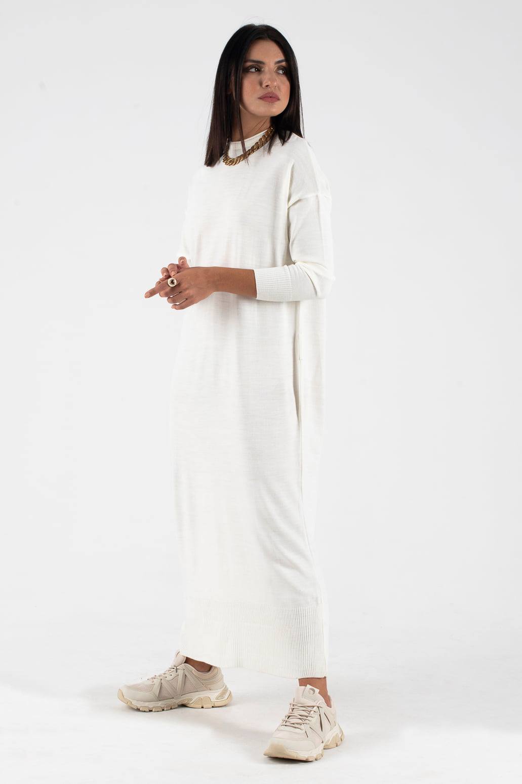 Φόρεμα maxi πλεκτό oversized