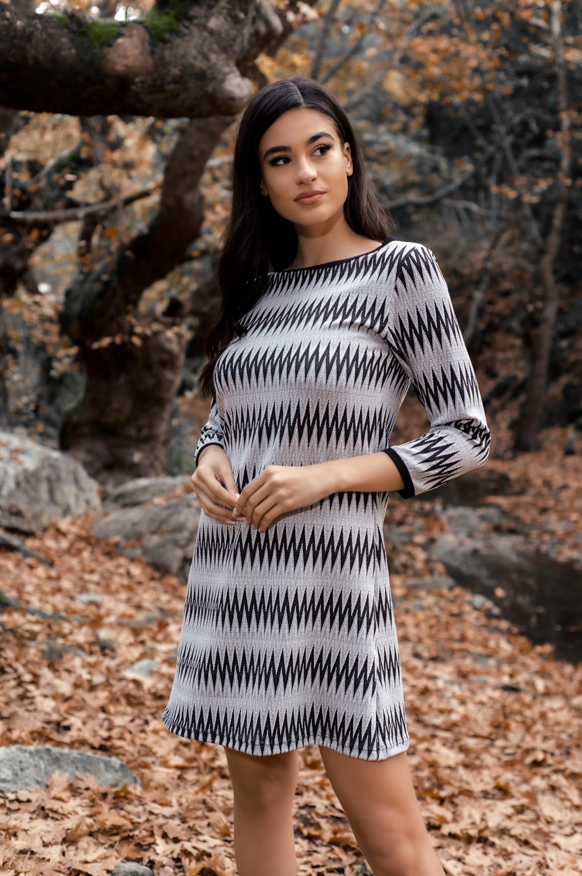 Φόρεμα mini printed missoni