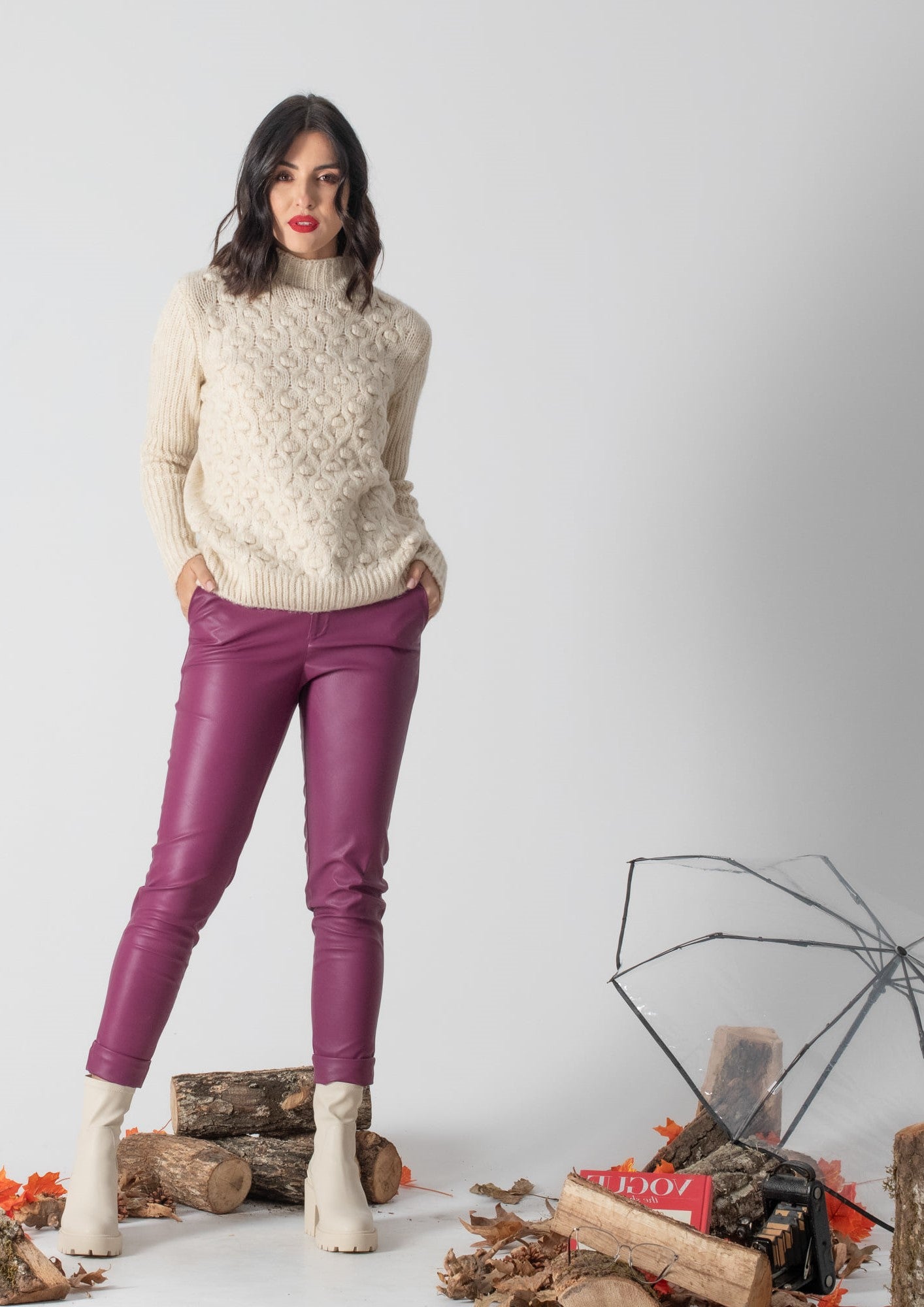 Παντελόνι δερματίνης