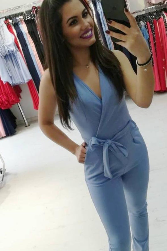 Ολόσωμη φόρμα αμάνικη κρουαζέ