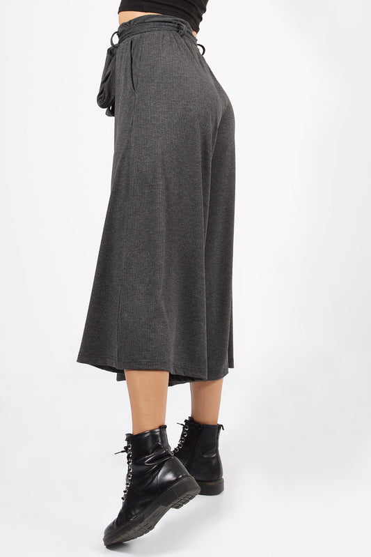 Ζιπ κιλότ rib