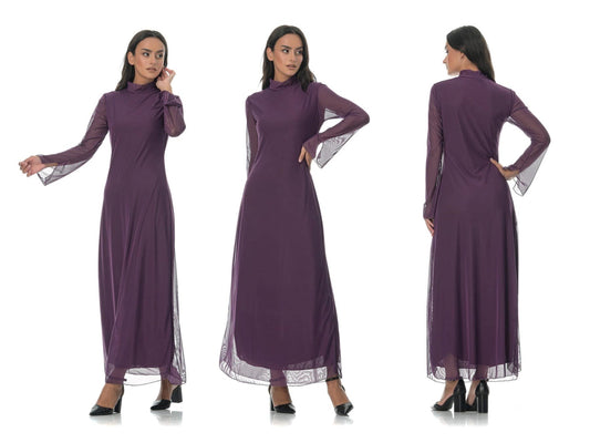 Φόρεμα maxi Α γραμμή