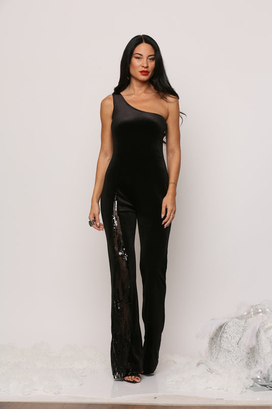 Ολόσωμη φόρμα βελουτέ detailed