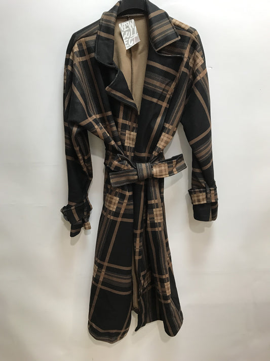 Manteaux printed με ζώνη