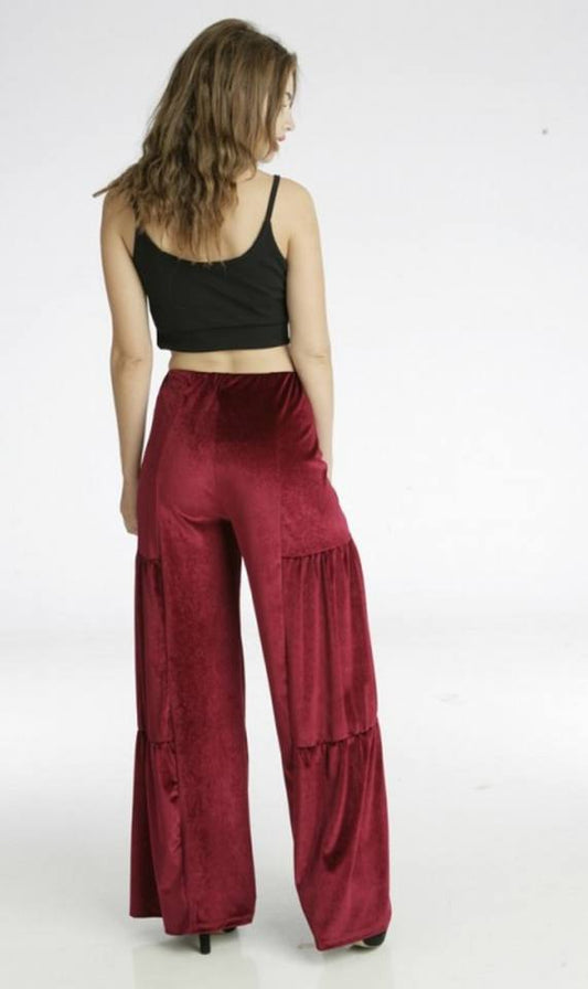 Παντελόνι βελουτέ σε Α γραμμή