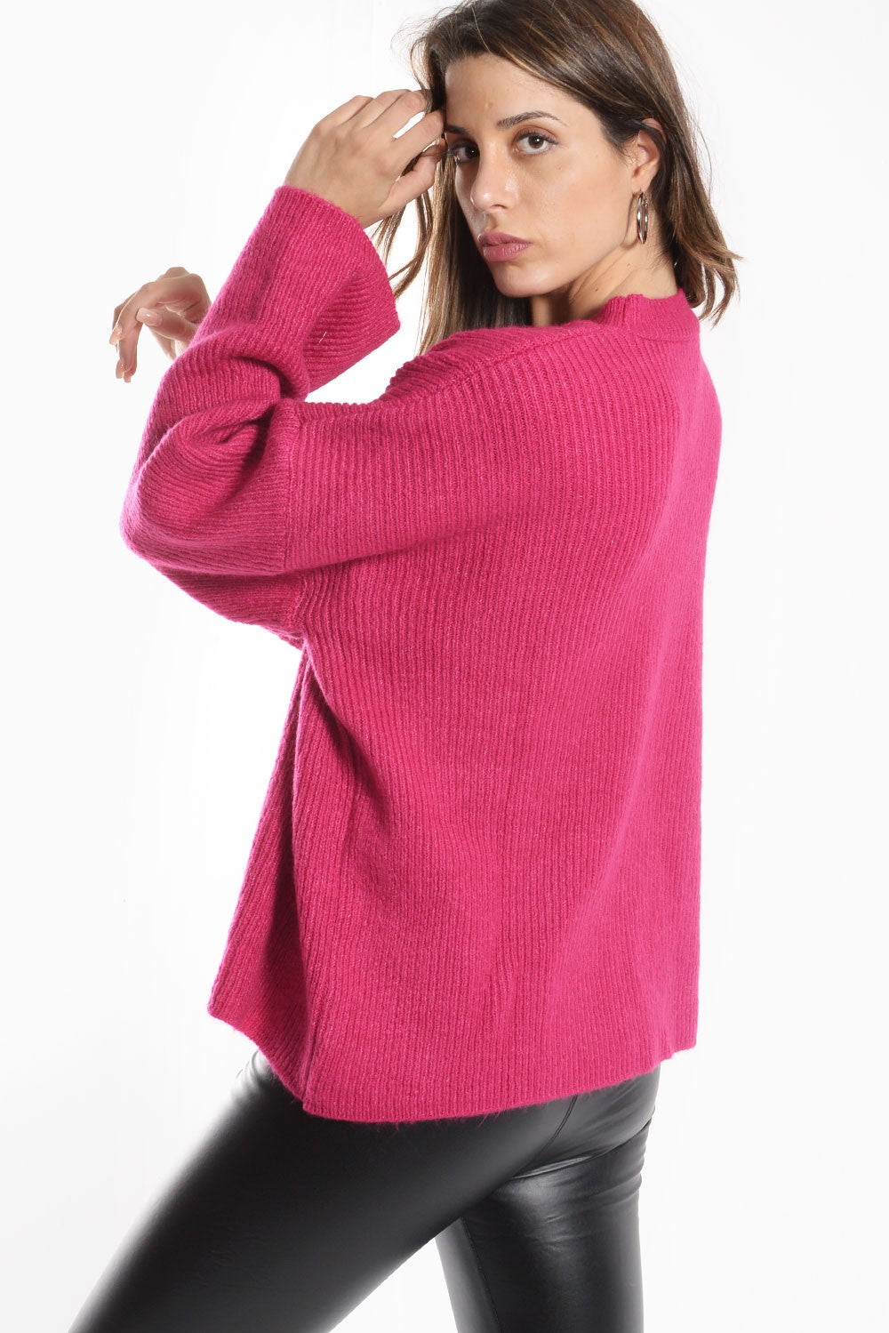 Μπλούζα πλεκτή oversized