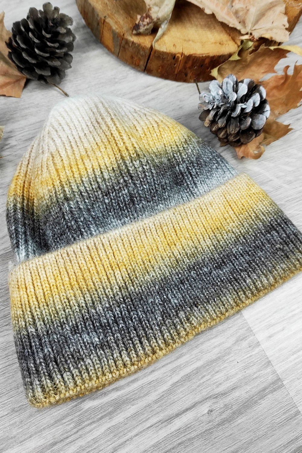 Σκούφος πλεκτός πολύχρωμος