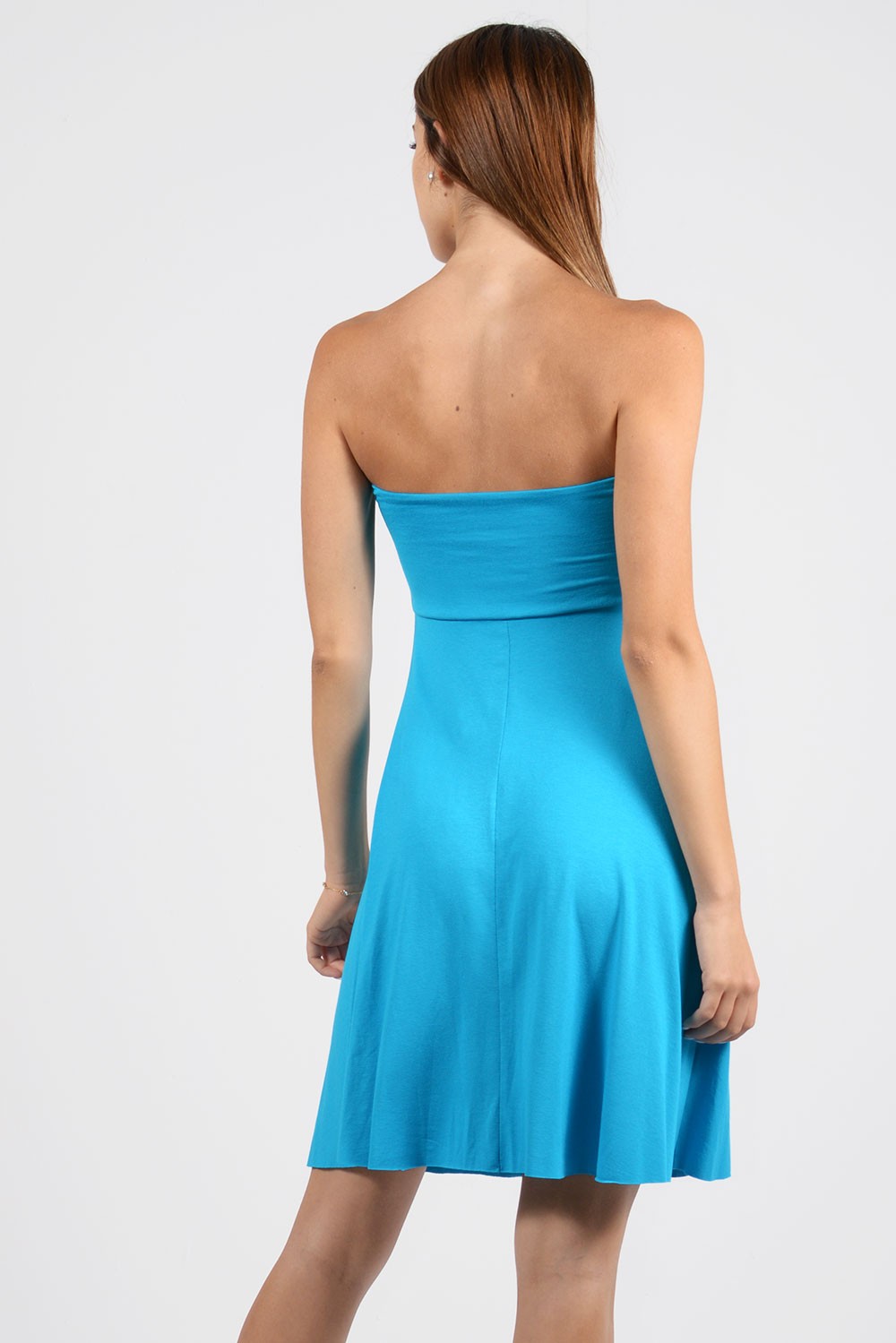 Φόρεμα mini strapless