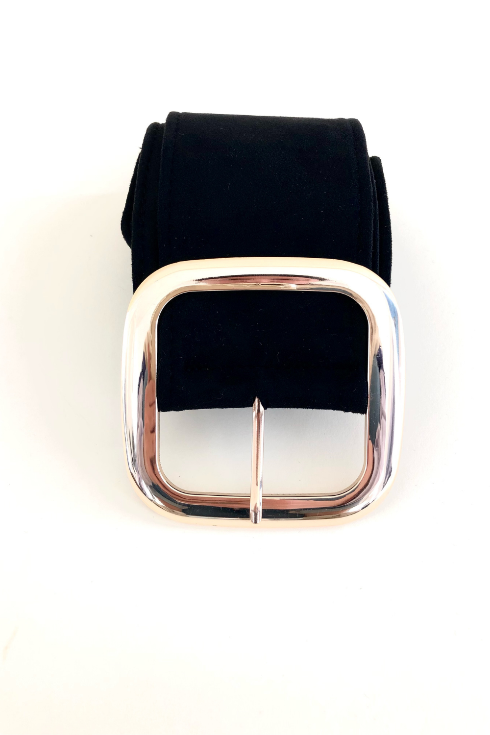 Ζώνη βελουτέ φαρδιά