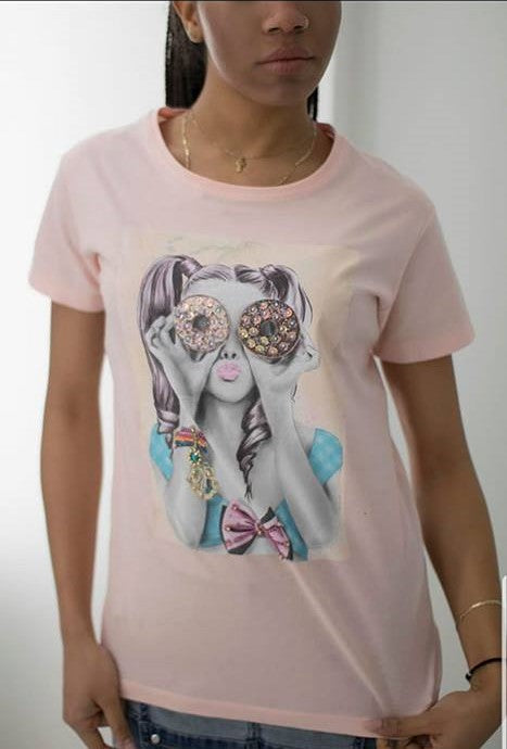 T-shirt donuts βαμβακερό