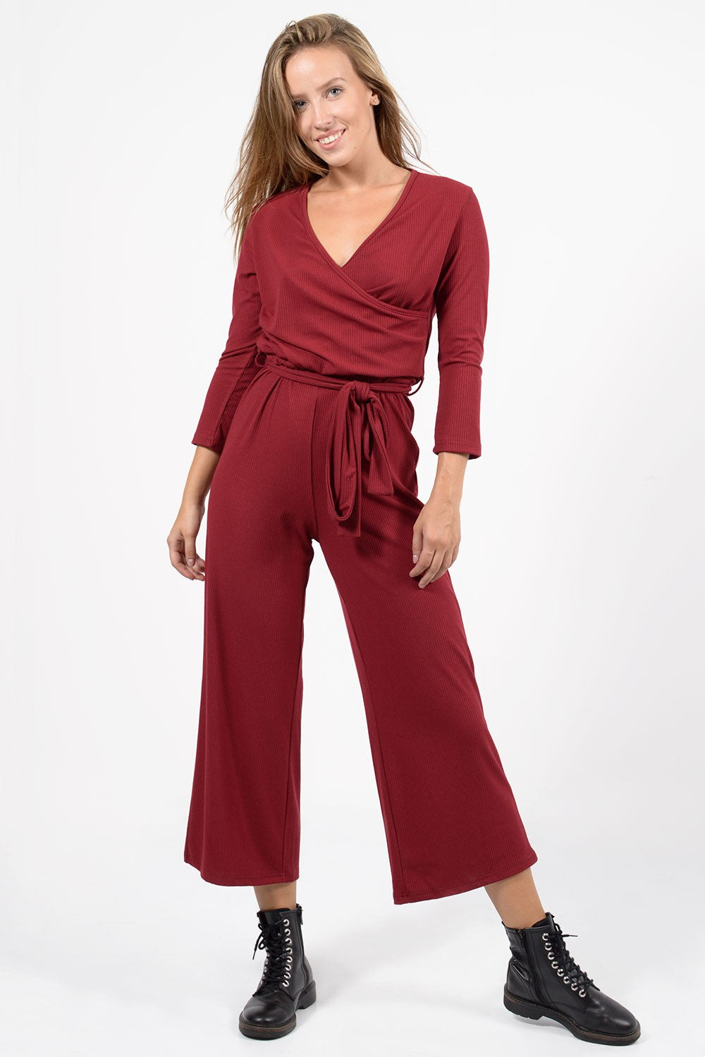 Ολόσωμη φόρμα rib cropped