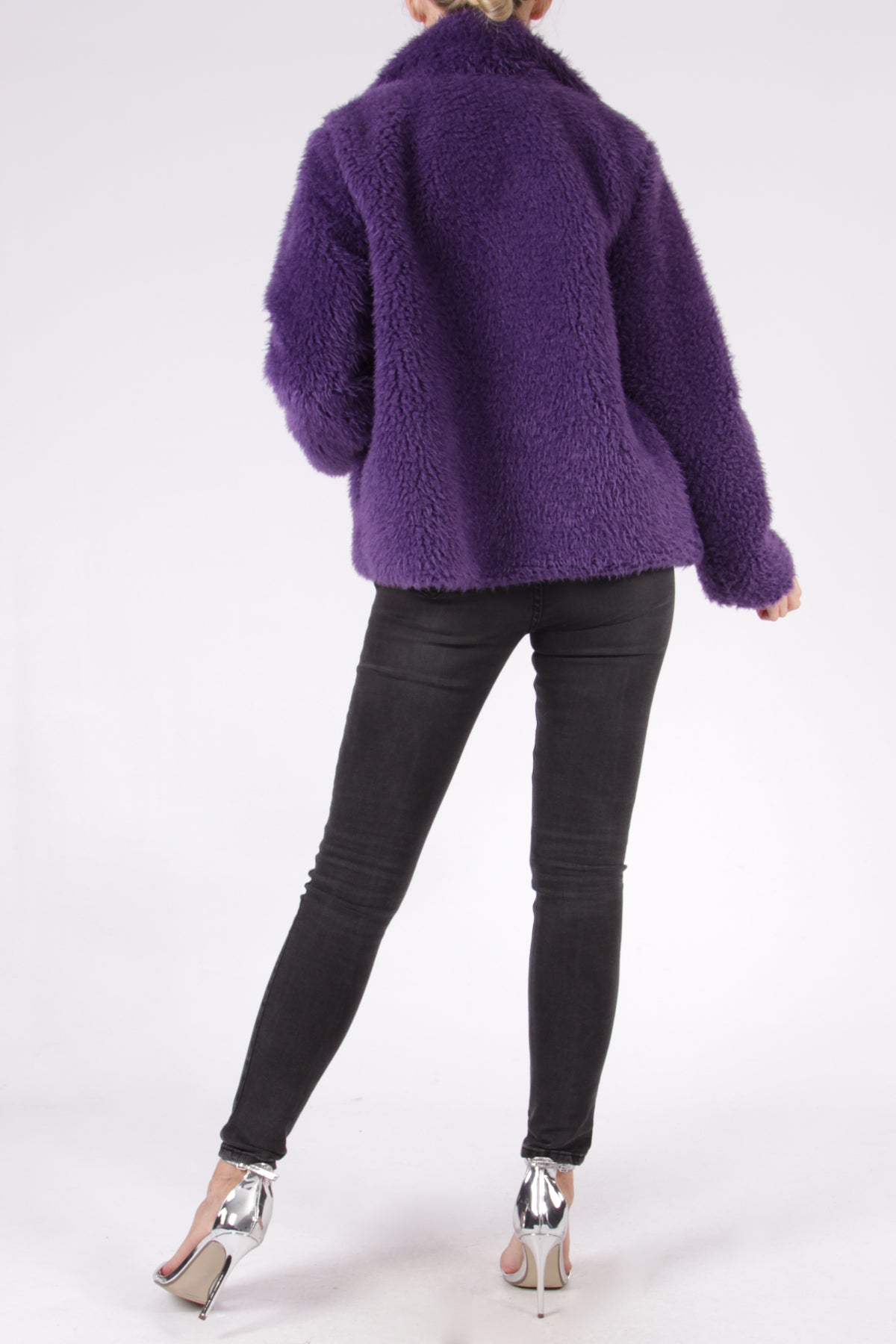 Jacket γούνινο μπουκλέ