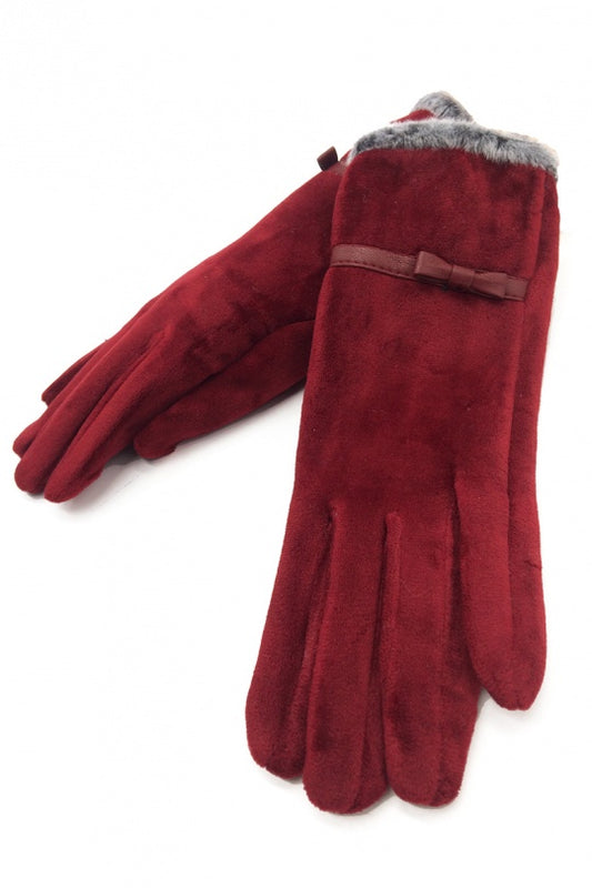 Suede γάντια