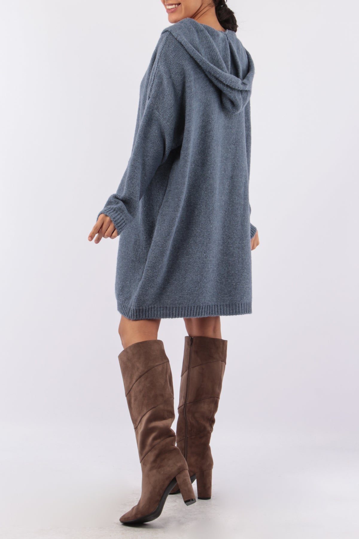 Πλεκτό μπλουζοφόρεμα