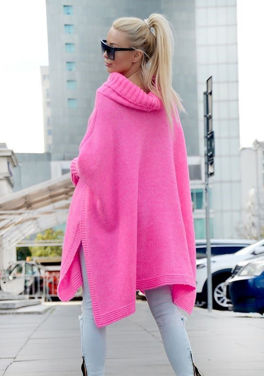 Pullover ζιβάγκο ponchos oversized