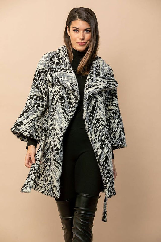 Ζακέτα μπουκλέ