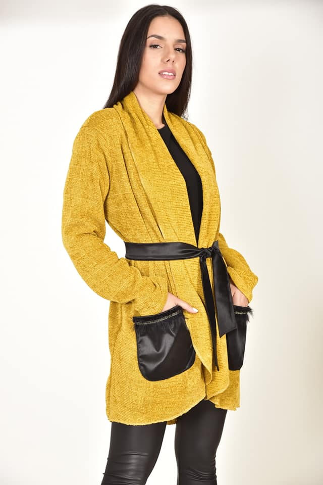 Ζακέτα chenille