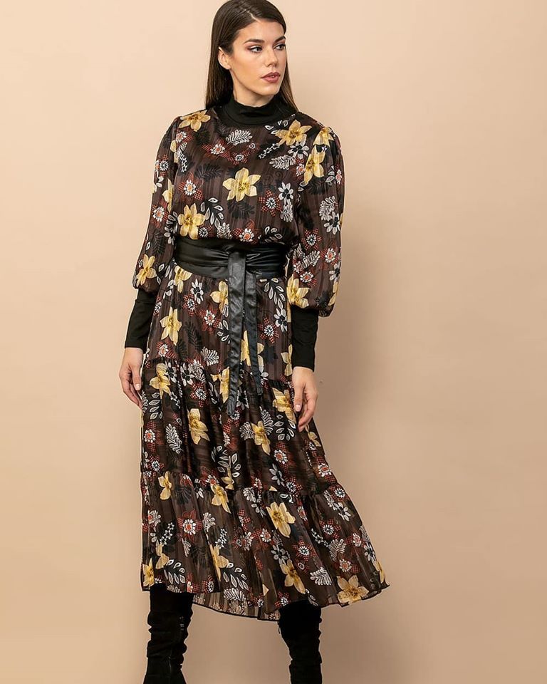 Φόρεμα μακρύ floral