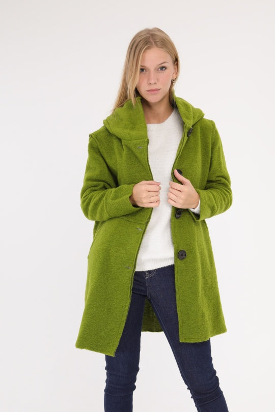 Μάλλινο ημίπαλτο/ζακέτα