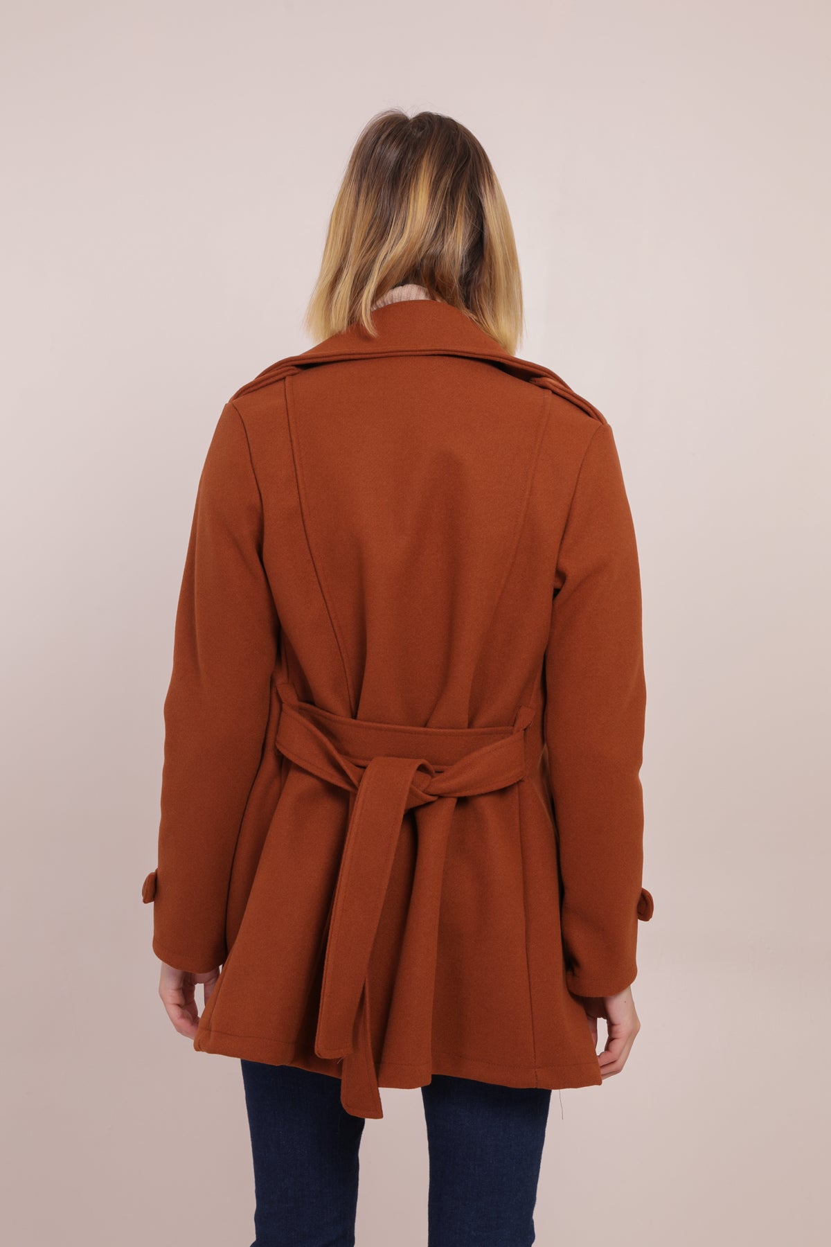 Jacket με ζώνη