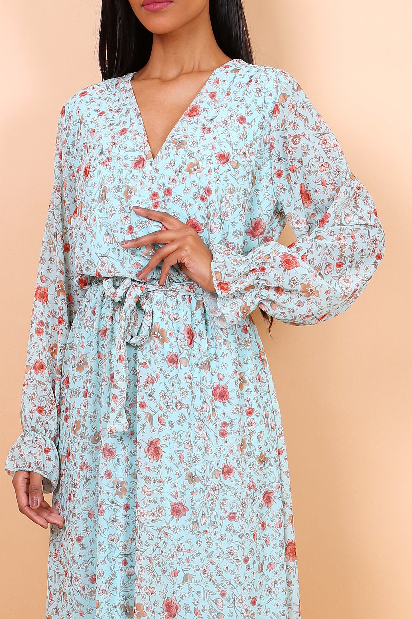 Φόρεμα maxi floral