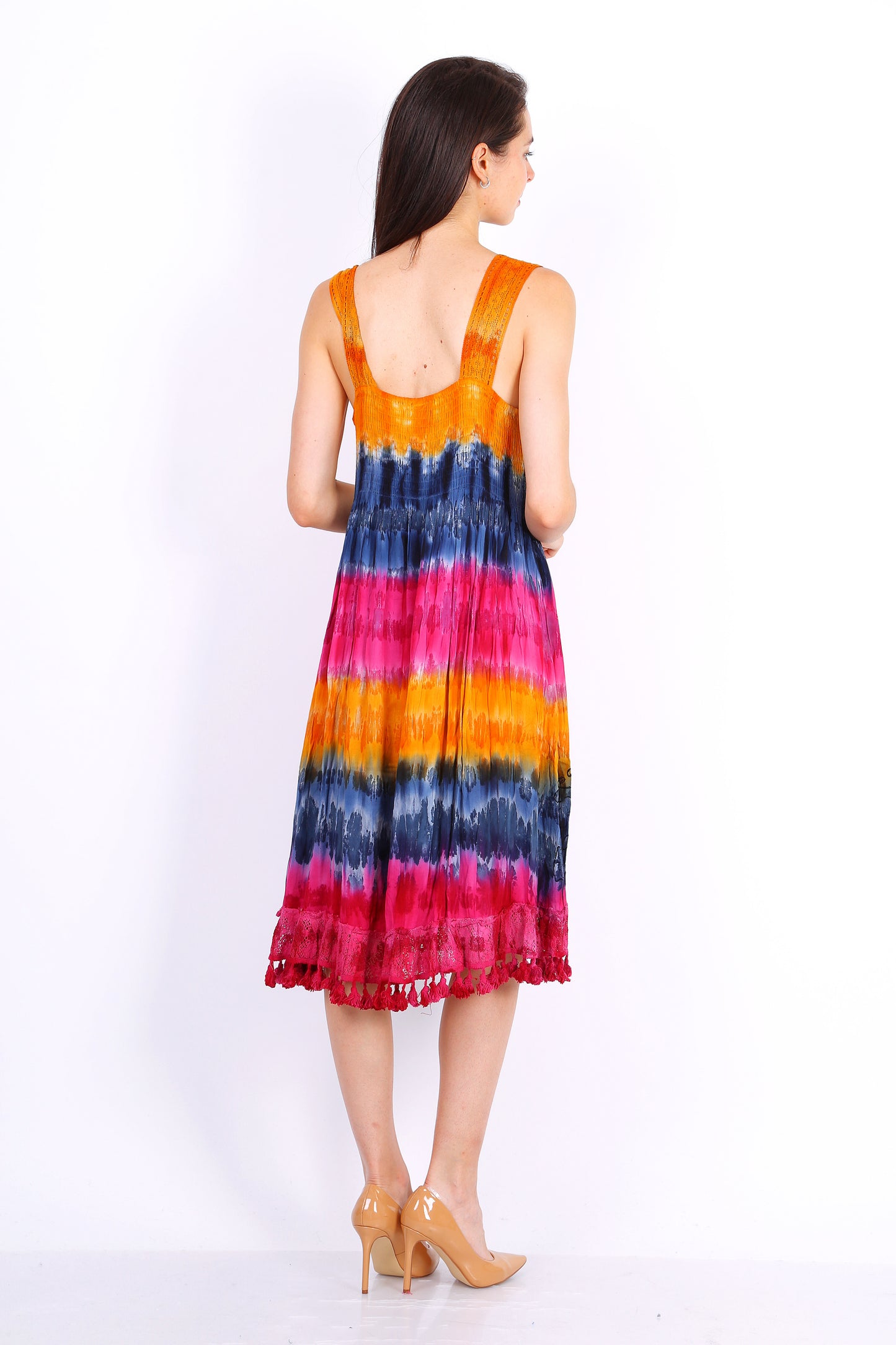 Φόρεμα midi boho