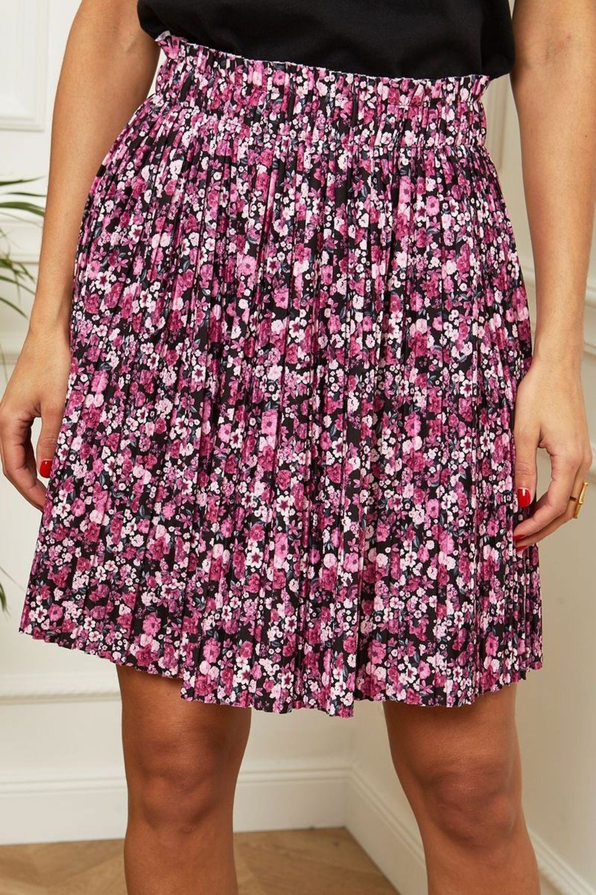 Φούστα mini floral