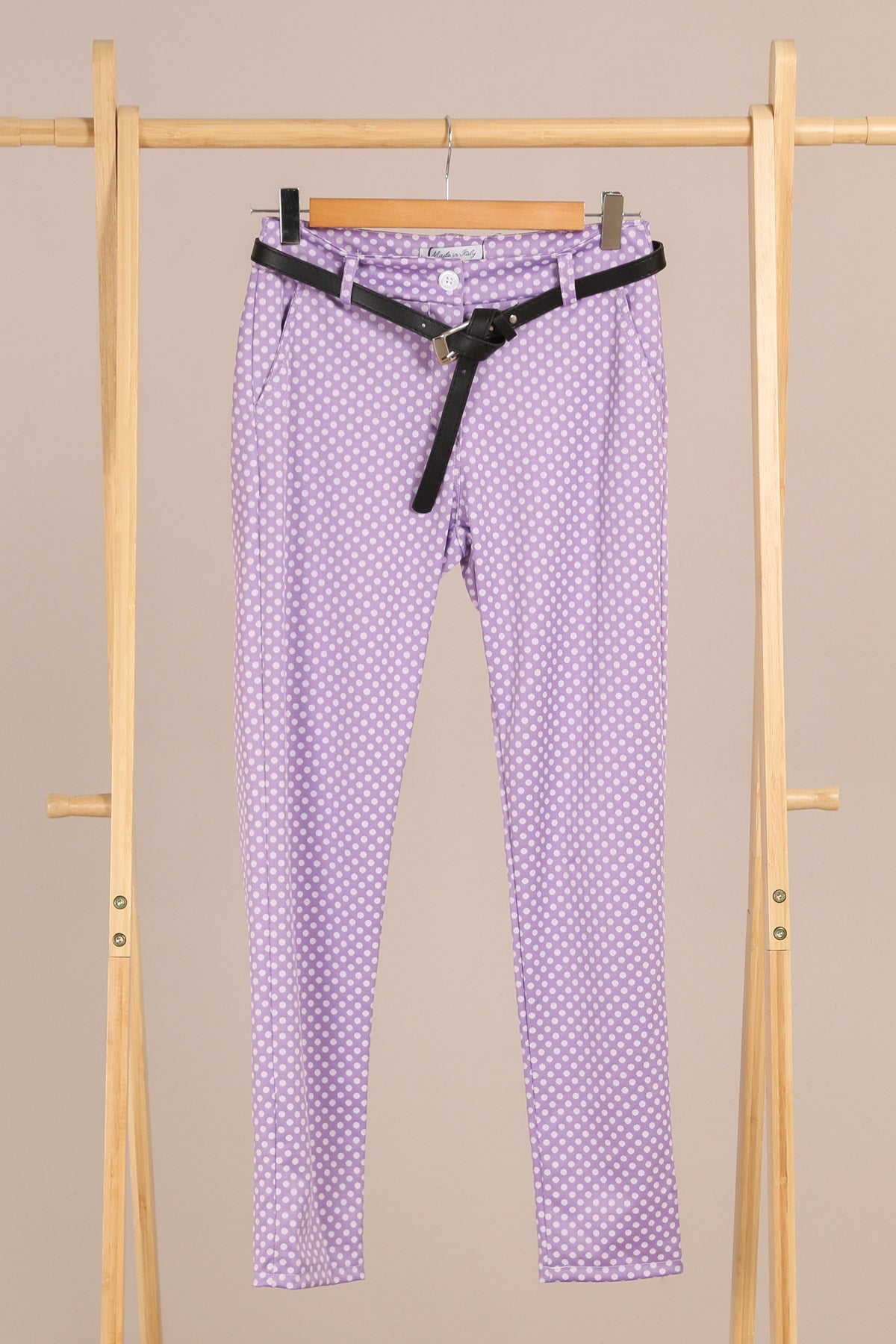 Παντελόνι chinos πουά