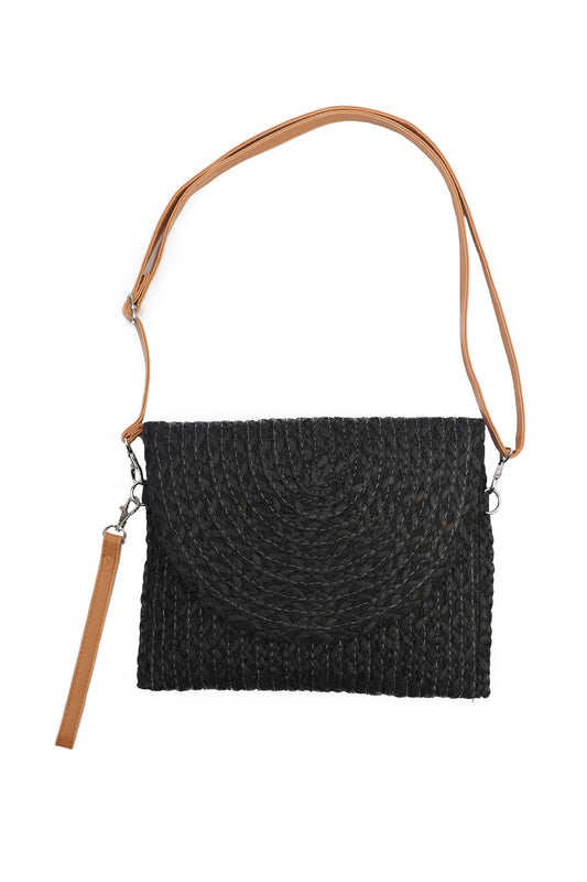 Τσάντα ώμου ψάθινη