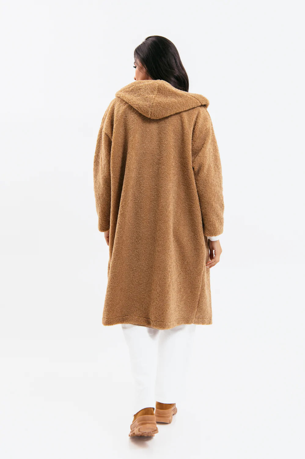 Παλτό teddy oversized