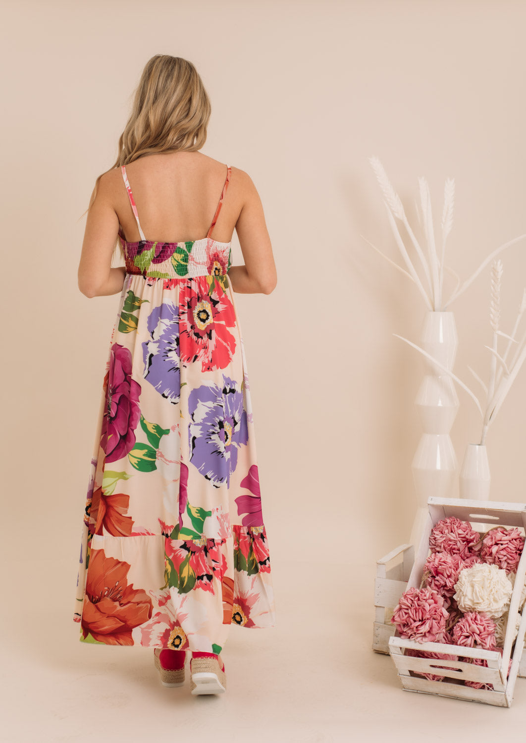 Φόρεμα maxi floral