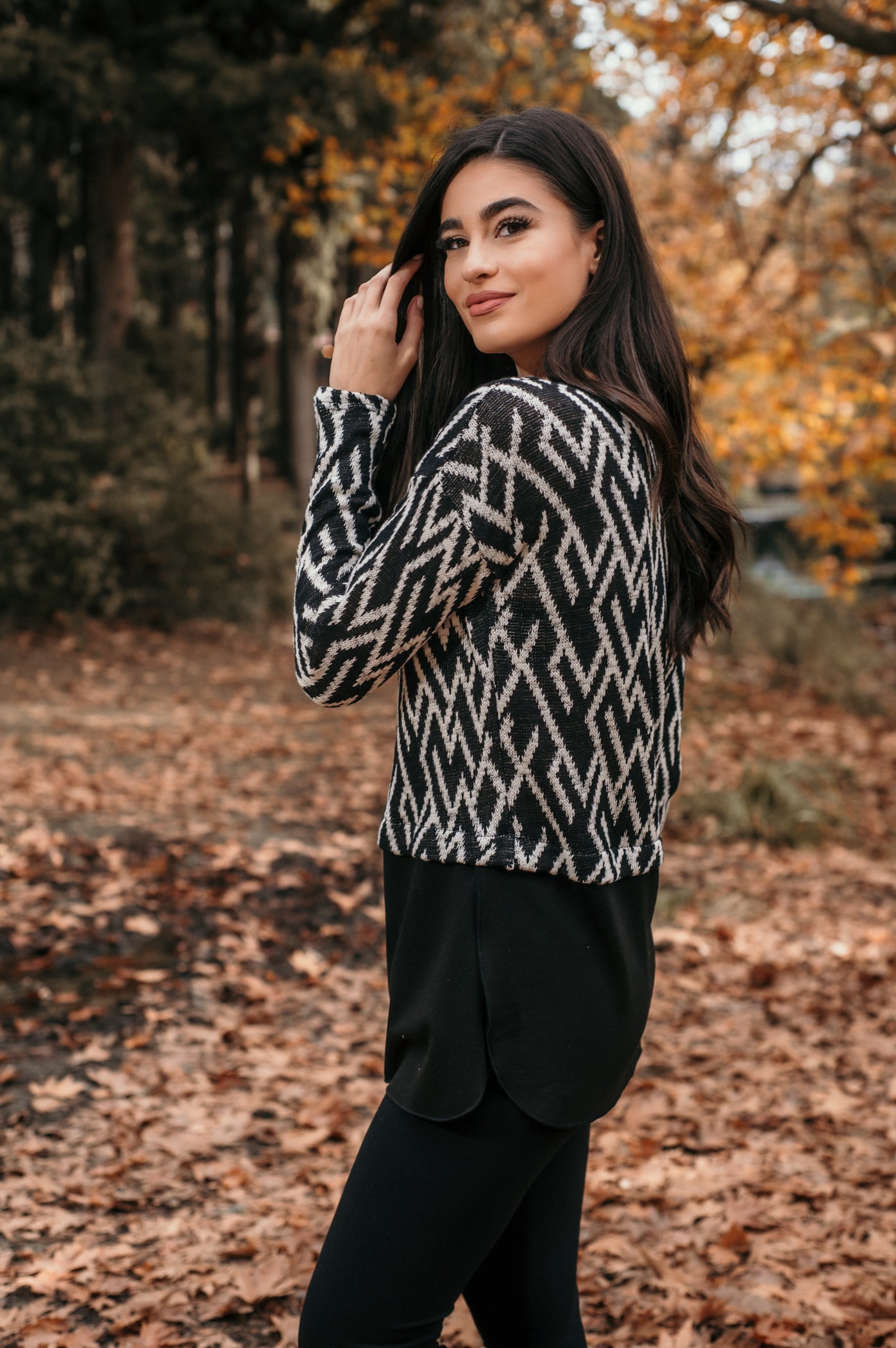 Μπλούζα ζακάρ πλεκτή