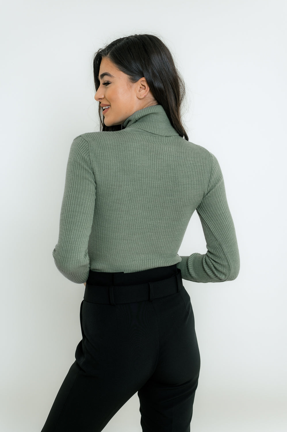 Μπλούζα πλεκτή ζιβάγκο rib