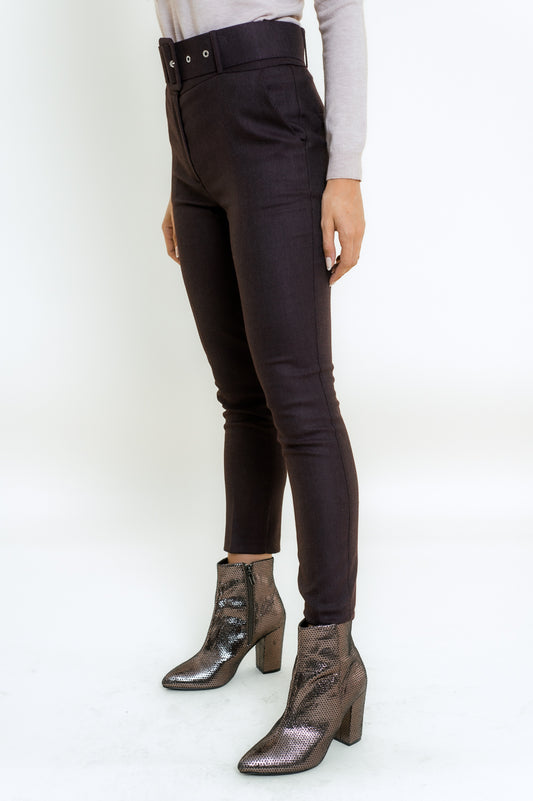 Παντελόνι ψηλόμεσο tweed