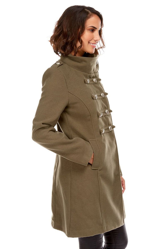 Ημίπαλτο με ψηλό λαιμό