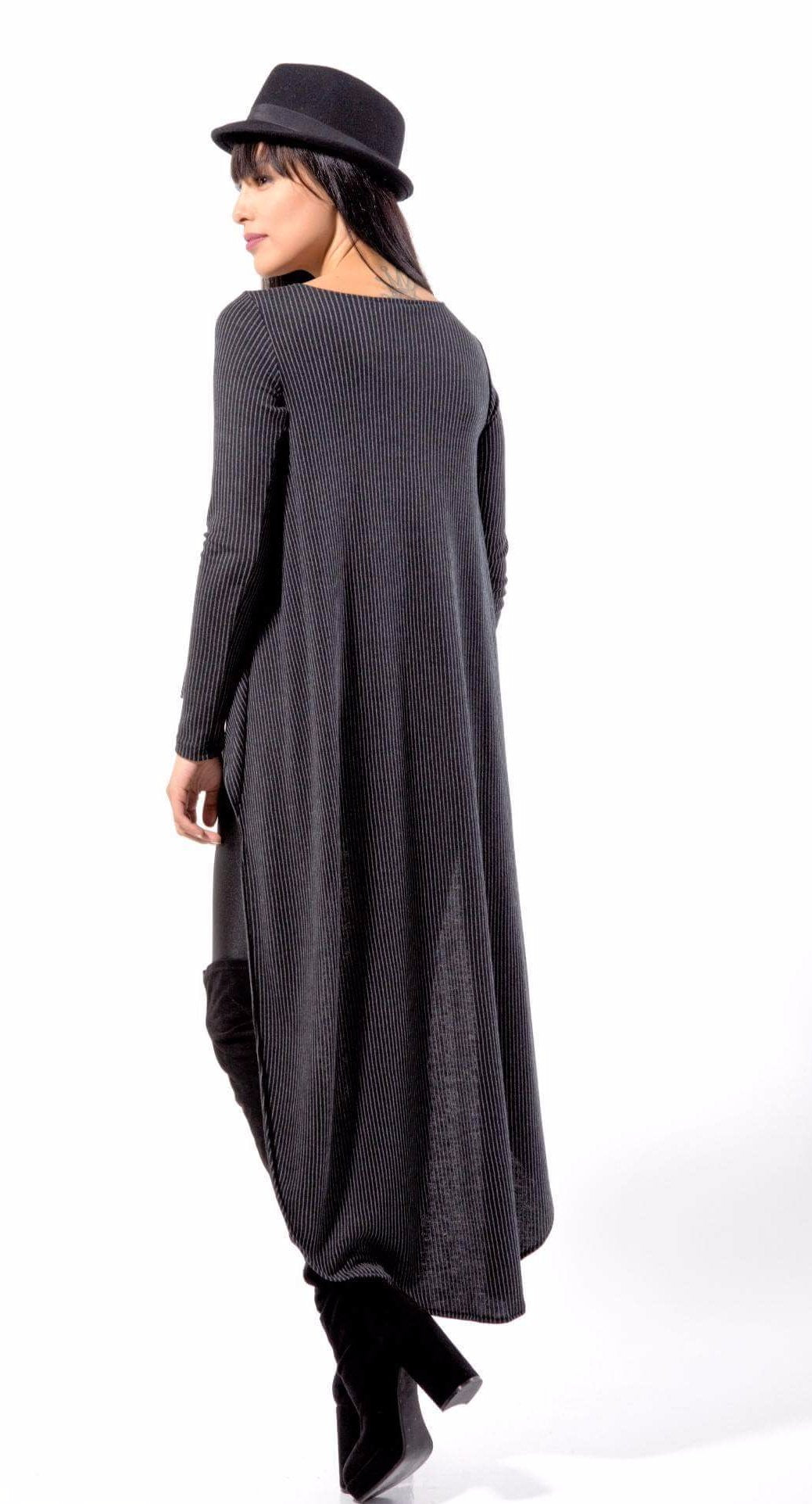 Μπλούζα aσύμμετρη με πλάτη maxi