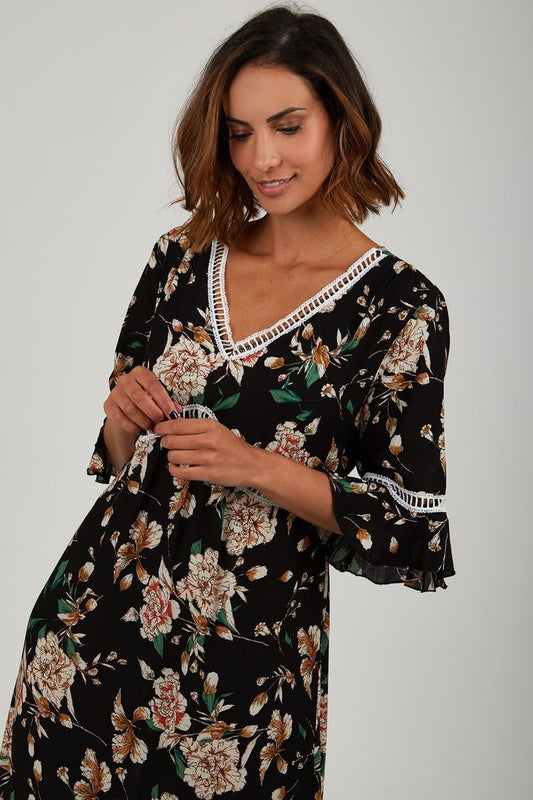 Φόρεμα maxi floral