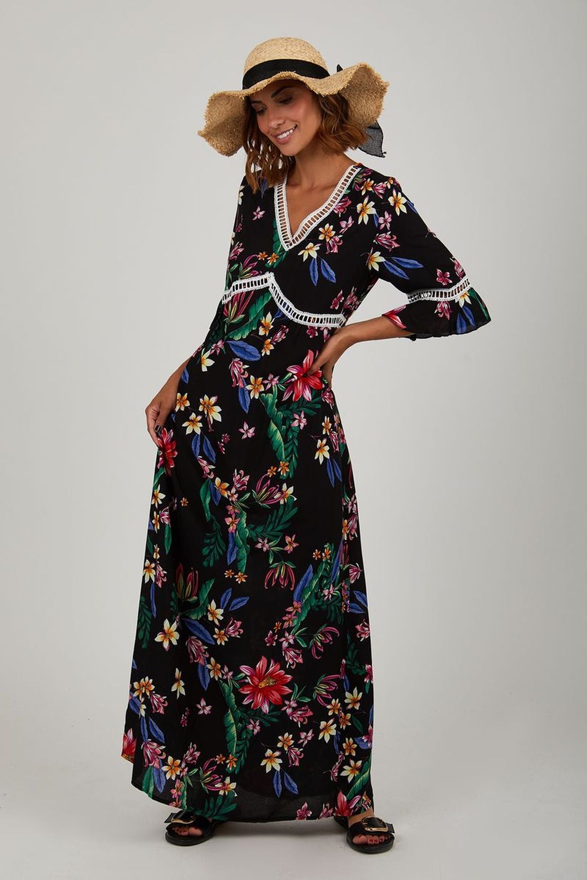 Φόρεμα maxi floral