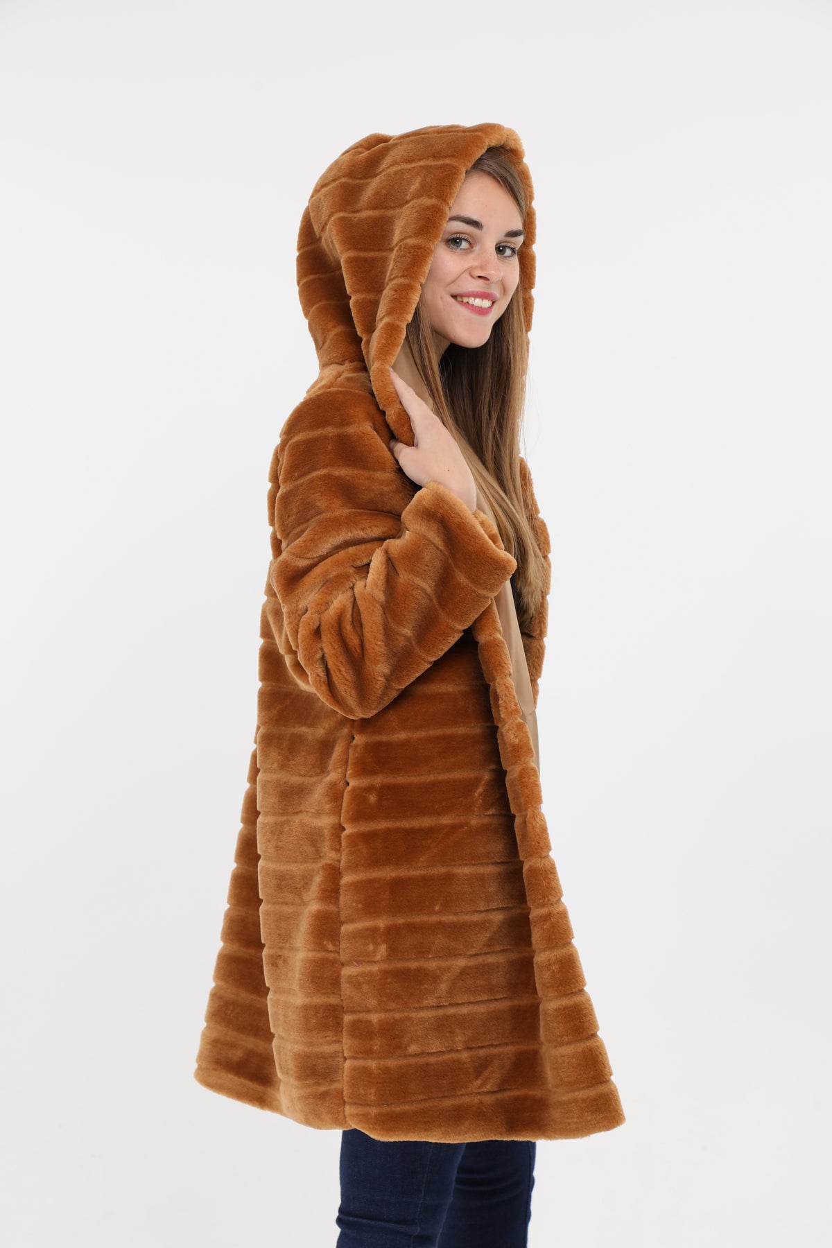 Παλτό από faux γούνα