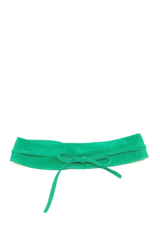 Zώνη suede δερμάτινη