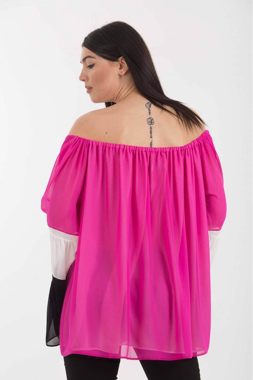 Μπλούζα oversized καμπάνα