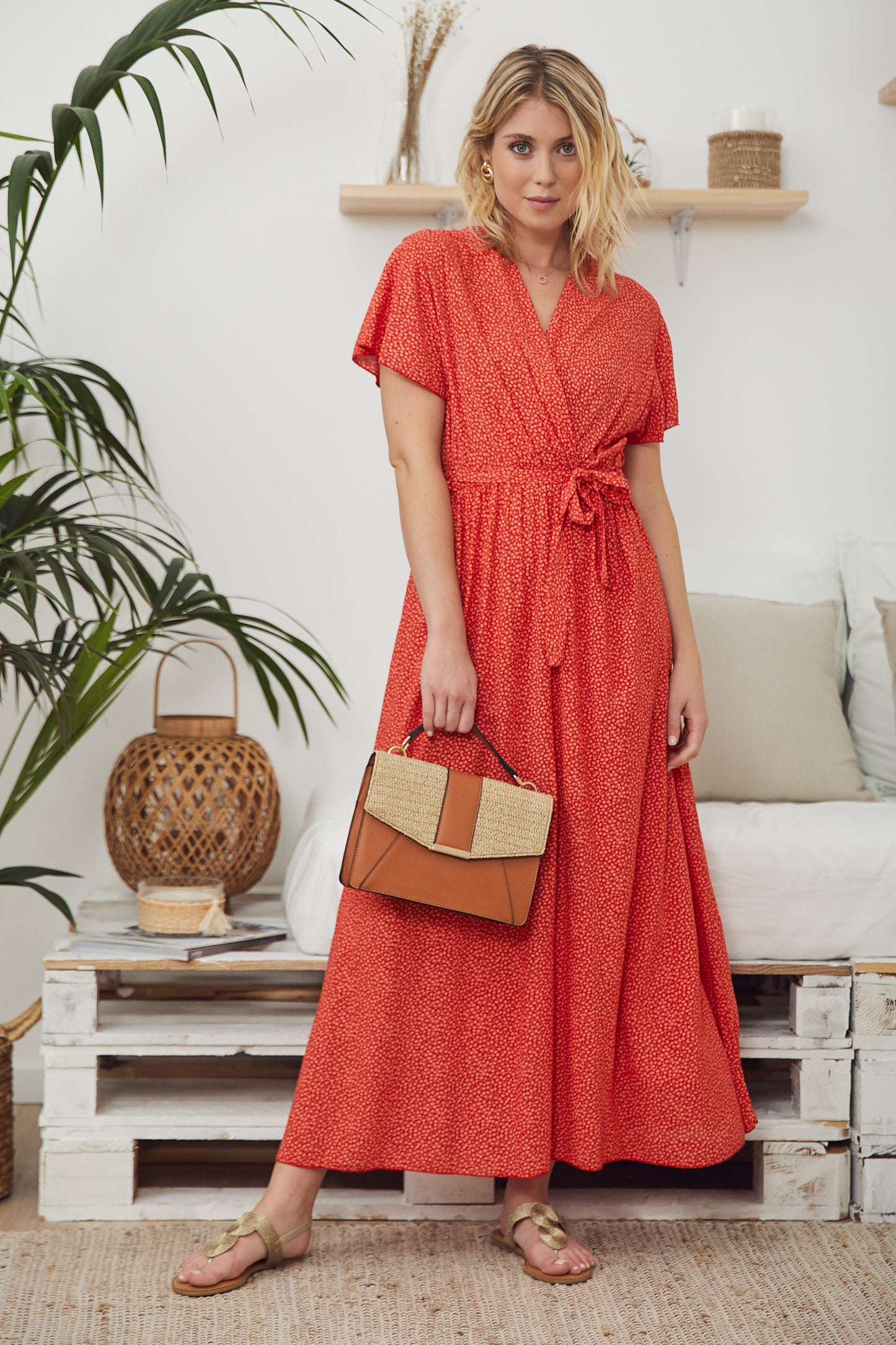 Φόρεμα maxi floral